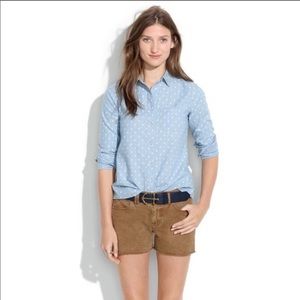 Madewell Brown Denim Cutoffs